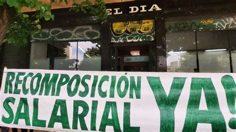 La Plata Reclamo En Diario El Día Paro De Siprebo Por Recomposición Salarial Y En Defensa De Télam