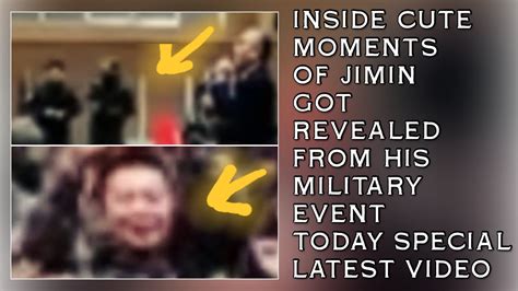 Inside Cute Moments Of Jimin Got Revealed From His Military Event New