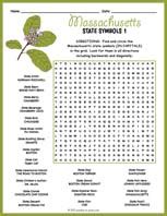 State Symbols Of Alabama Word Search