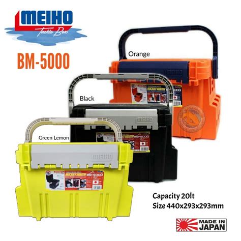 Jual Meiho Bucket Mouth Bm Bm Tackle Box Kotak Pancing