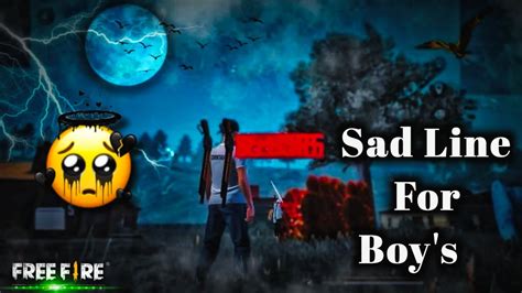 Free Fire Sad Shayari Status Free Fire Sad Whatsapp Status Free Fire