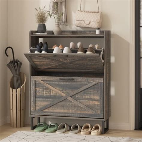 Amazon Betterhood Shoe Storage Cabinet For Entryway Narrow Hidden