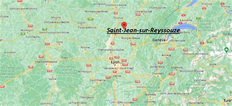 Où se situe Saint Jean sur Reyssouze 01560 Où se trouve