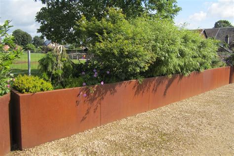 Bac Potager Jardini Re Corten Pot De Fleurs Corten Fabrication En