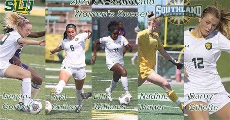 Lady Lions Earn Five Spots On All Southland Womens Soccer Team