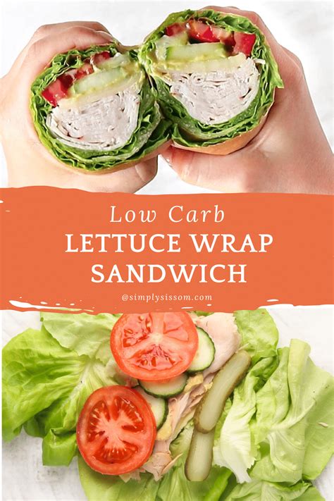 How To Make A Lettuce Wrap Sandwich Recipe In Lettuce Wrap