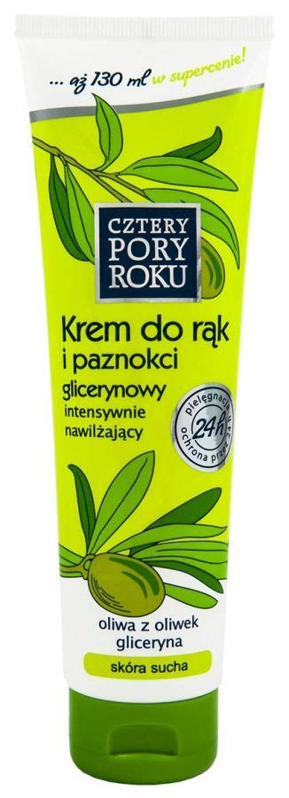 Cztery Pory Roku Krem Do Rak Glicerynowy Intensywnie Nawilzajacy Oliwa