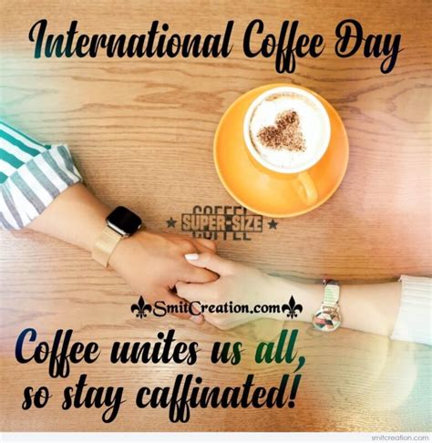 International Coffee Day Quotes, Messages, Wishes Images - SmitCreation.com