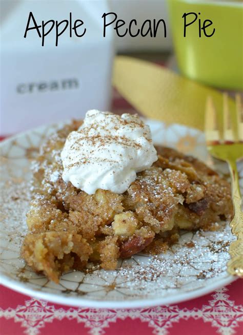 Apple Pecan Pie Recipe