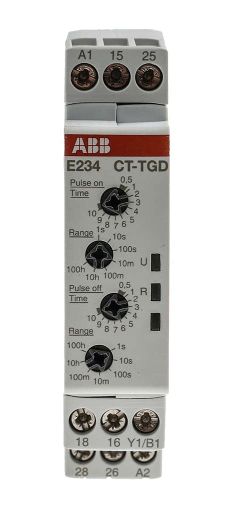 Svr R Ct Tgd Abb Abb Din Rail Single Function Timer