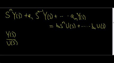 Con Transfer Function And Canonical Forms For State Space