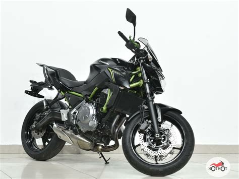 Купить б у Kawasaki Z 650 инжектор 6 передач в Москве чёрный naked bike 2018 года на Авто ру ID
