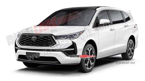 New Toyota Innova Hycross Real World Like Images Rendered India Debut