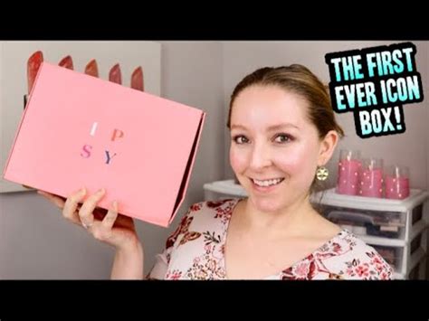 Ipsy Icon Box Unboxing May First Icon Box Ever Youtube