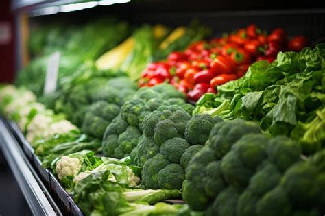 Conceito de alimentos saudáveis variedade de vegetais frescos nas