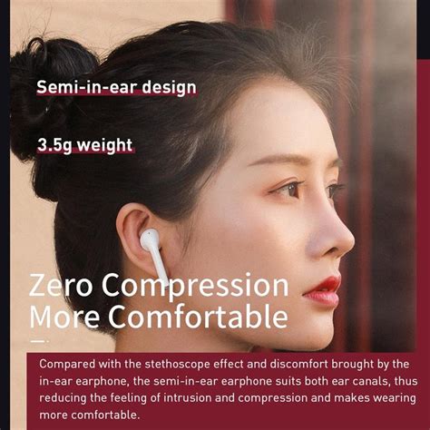 Buy Baseus Encok W04 TWS Wireless Earbuds bluetooth 5.0 Earphone Touch ...