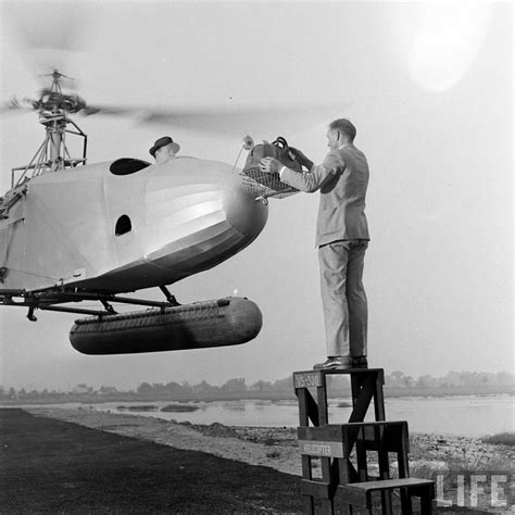 Igor Sikorsky and his helicopter : r/HumanForScale