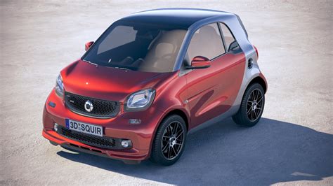 3D Smart Fortwo Brabus Model - TurboSquid 1248472