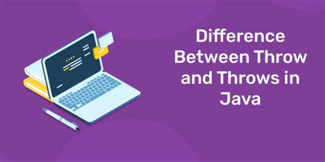 Difference Between Throw And Throws In Java Entri Blog