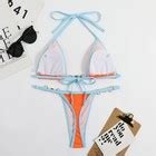 Sexy Bikini Push Up V Neck Beachwear Backless Swimsuit Bathing Suit Set