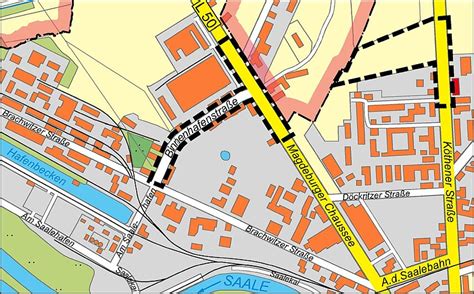 Bebauungsplan Nr 62 Binnenhafenstraße Halle Saale Händelstadt