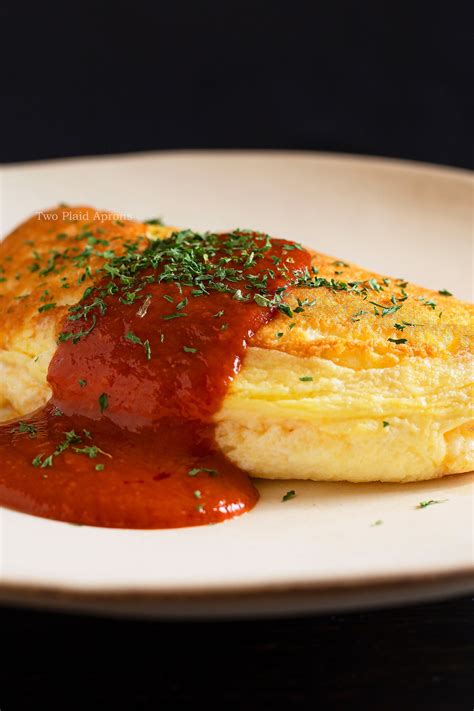 Soufflé Omelette With Special Tomato Sauce A Food Wars Recipe Two