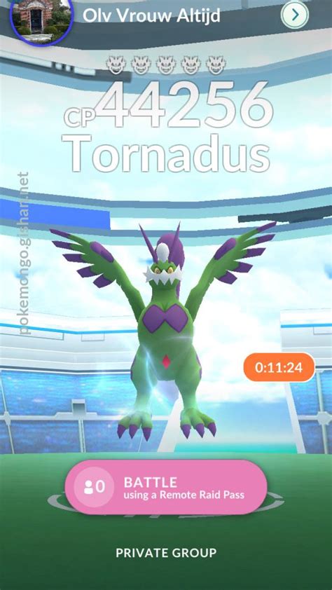 Tornadus (Therian Forme) counters - Pokemon Go