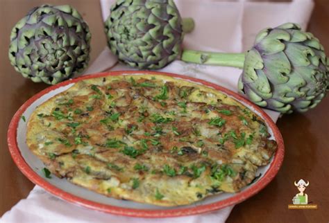 Frittata Di Carciofi Alla Siciliana Ricetta Vegetariana Saporita