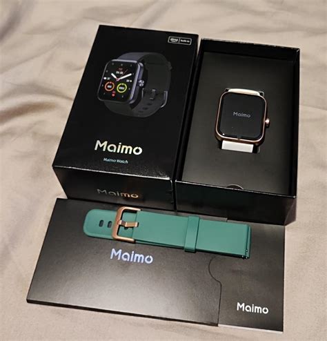 Xiaomi Maimo Smartwatch Premium Set Rose Gold Mobile Phones Gadgets