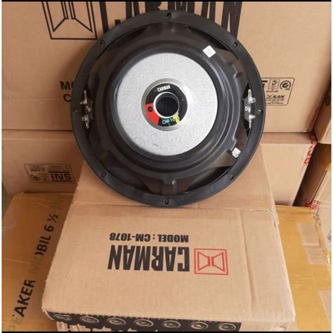 Jual Subwoofer Mobil 10 Inch Carman Cm 1078 Double Coil Shopee Indonesia