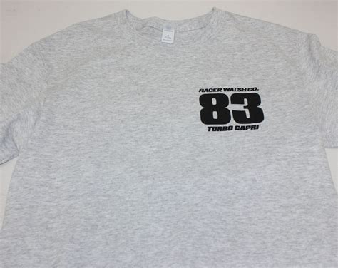 Racer Walsh Co Turbo Capri T Shirt RWA 3711 Racer Walsh