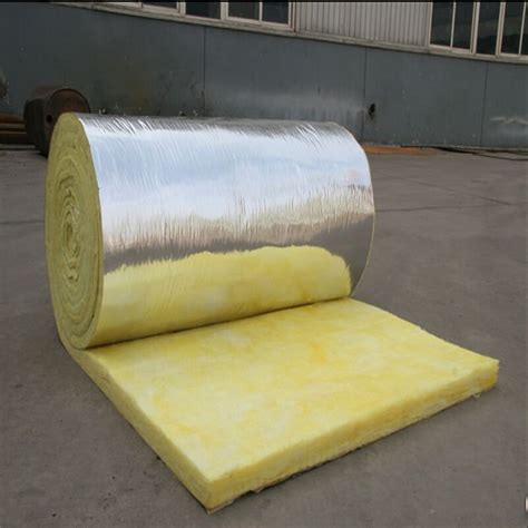 32K Duct Heat Insulation Glass Wool Roll Fiber Glass Wool Blanket