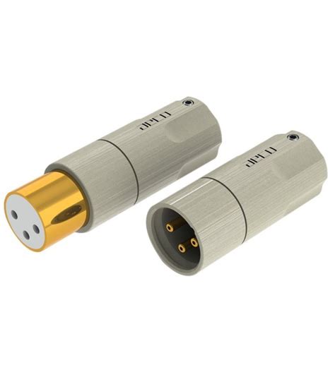 AECO AMI 1060G XLR 3 Pole Male And Female Connectors Gold Plated