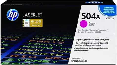 Toner Hp 504a Magenta Cm3530cp3525 Original Ce253a Envío Gratis