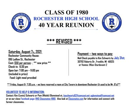 Rochester High School - Find Alumni, Yearbooks and Reunion Plans