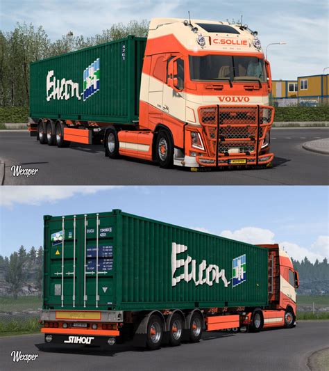 Volvo Fh16 2012 C Sollie Skin Pack By Wexsper Ets2 Mods