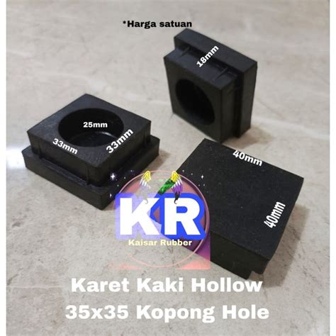 Jual Karet Kaki Hollow X Kopong Bulat Tutup Karet Kursi Meja Rak