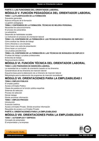 Master Orientacion Laboral PDF