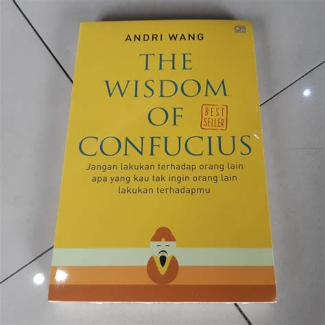 Jual Buku The Wisdom Of Confucius Andri Wang Kota Surabaya Pusat