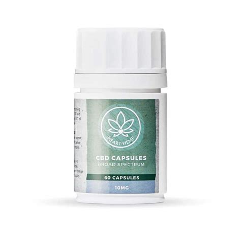 Cbd Capsules 10mg Broad Spectrum 60 Capsules