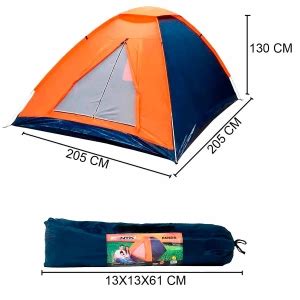 Barraca Camping Panda Pessoas Iglu Imperme Vel Nautika Ntk