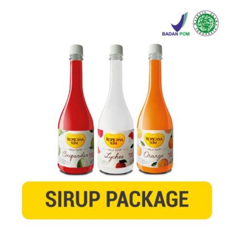 Jual Tropicana Slim Sirup All Variant 750ml Tropicana Slim Syrup Orange