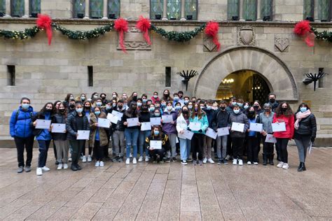 Entrega De Diplomes Als Ambaixadors Europeus INS Josep Lladonosa