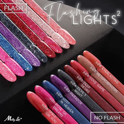 Molly Lac Lakier Hybrydowy Flashing Lights Nr 601 5ml