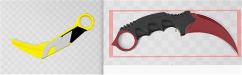 Valorant Prime Karambit Cs Go Karambit Stl Etsy