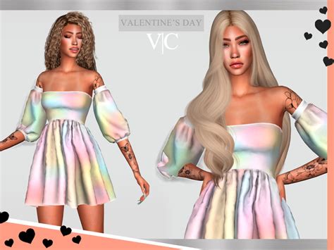 Dress Valentines Day I Vi The Sims 4 Catalog