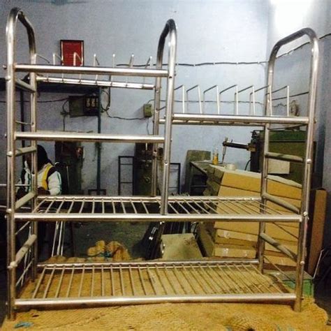 Corrosion Resistance Heavy Duty Stainless Steel Silver Kitchen Racks At