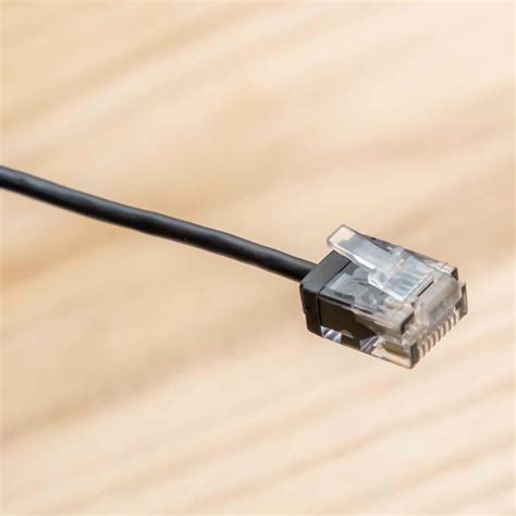 1 Foot Cat6a Super Slim Patch Cable