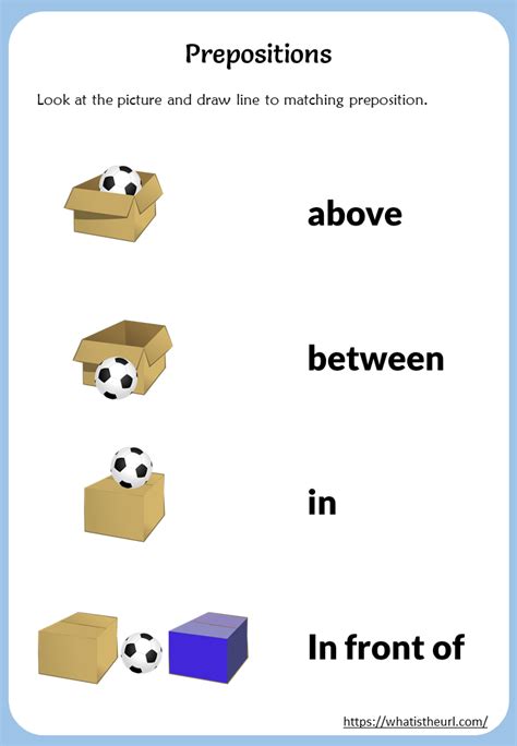 Preposition Games For Kids