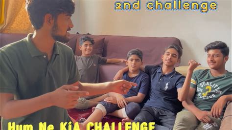 2nd Challenge Kia Hum Ne Cousins Ke Sath 😂🤣 Shi Mar Khai Aryan Ne